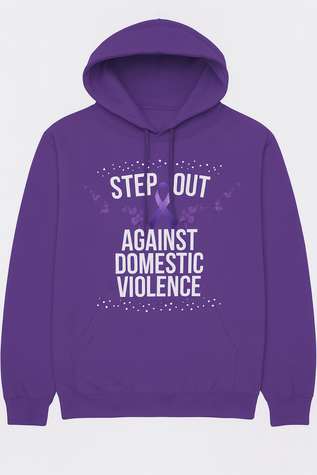 π Step Out Against Domestic Violence Awareness Hoodie