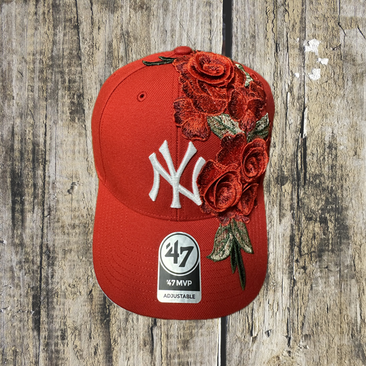 Rose Fitted Cap