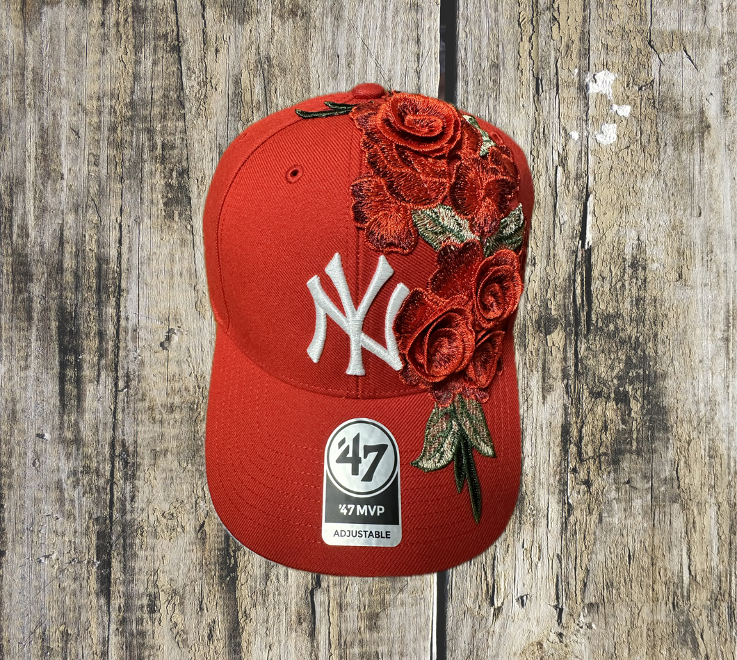Rose Fitted Cap