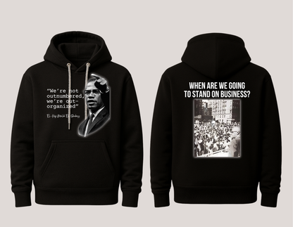 Stand on Business Hoodie - Malcolm X Edition