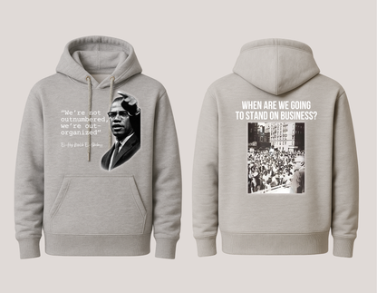 Stand on Business Hoodie - Malcolm X Edition