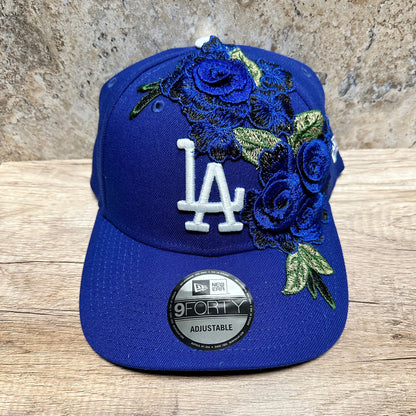 Royal Blue Rose Fitted