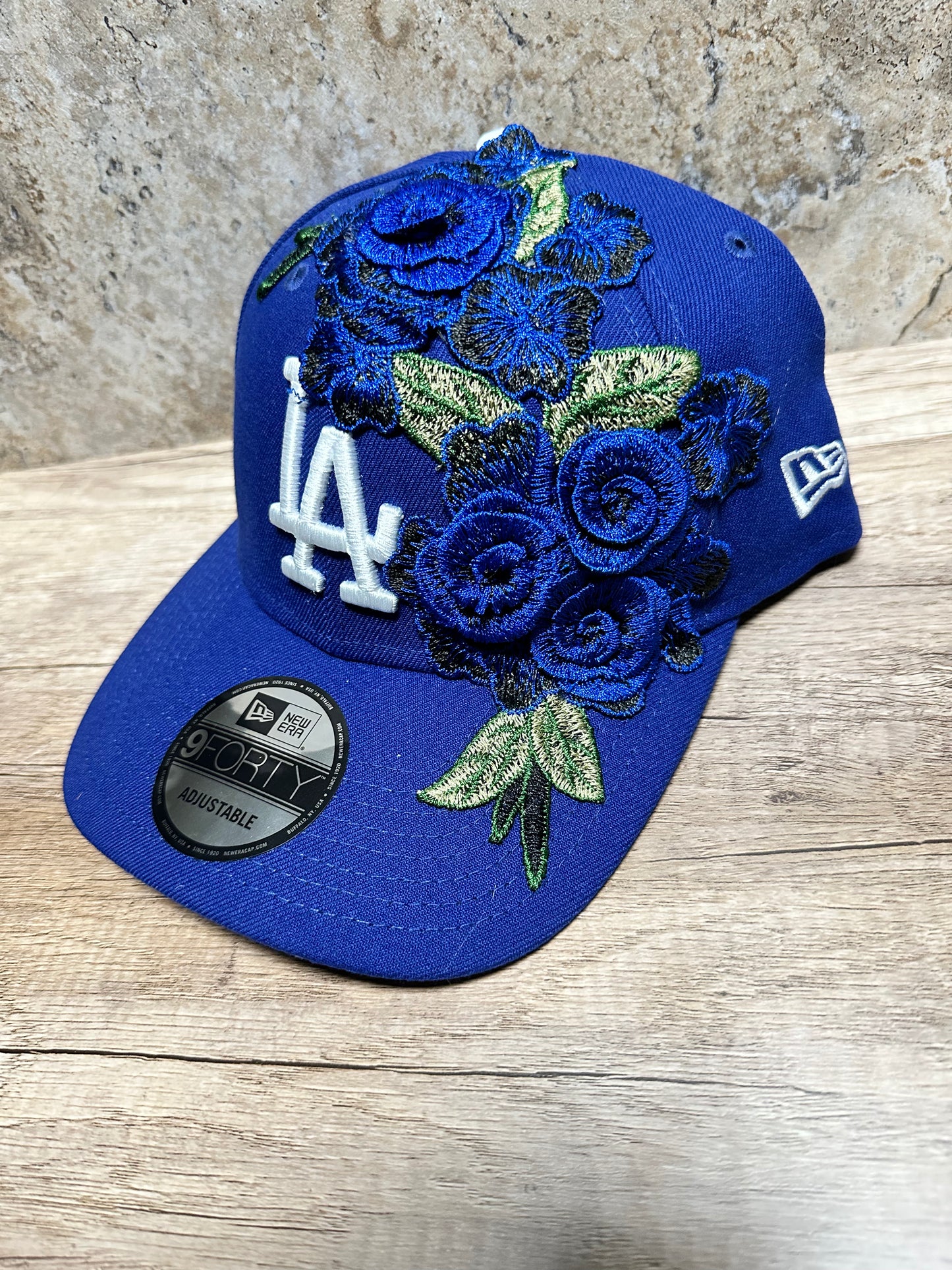 Royal Blue Rose Fitted