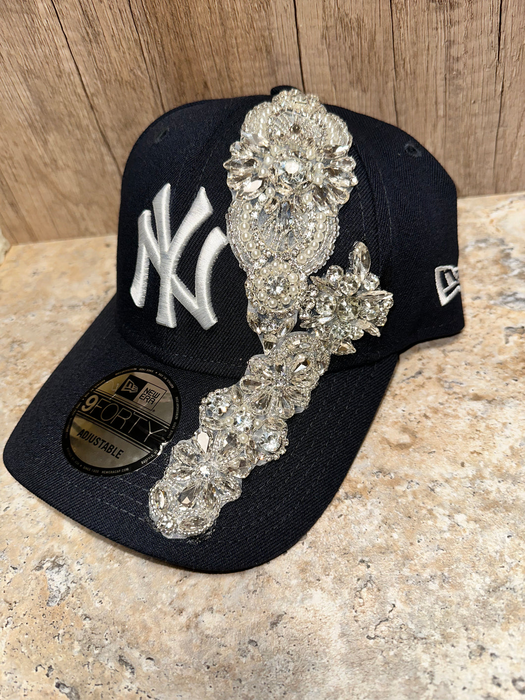 Diamonds & Pearls Fitted Cap