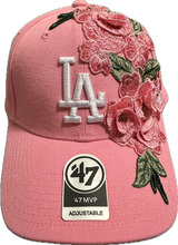 Load image into Gallery viewer, Rose Pink Fitted Cap
