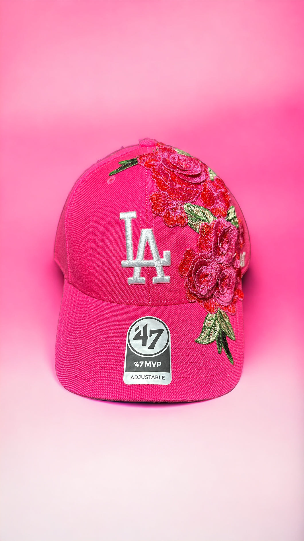 Hot Pink Rose Fitted