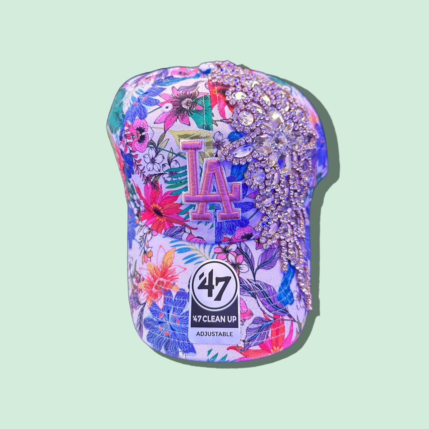 Floral Spring Bling Hat