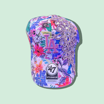 Floral Spring Bling Hat