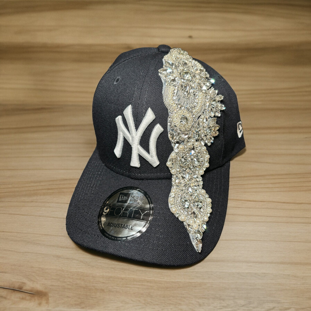 Diamonds & Pearls Fitted Cap