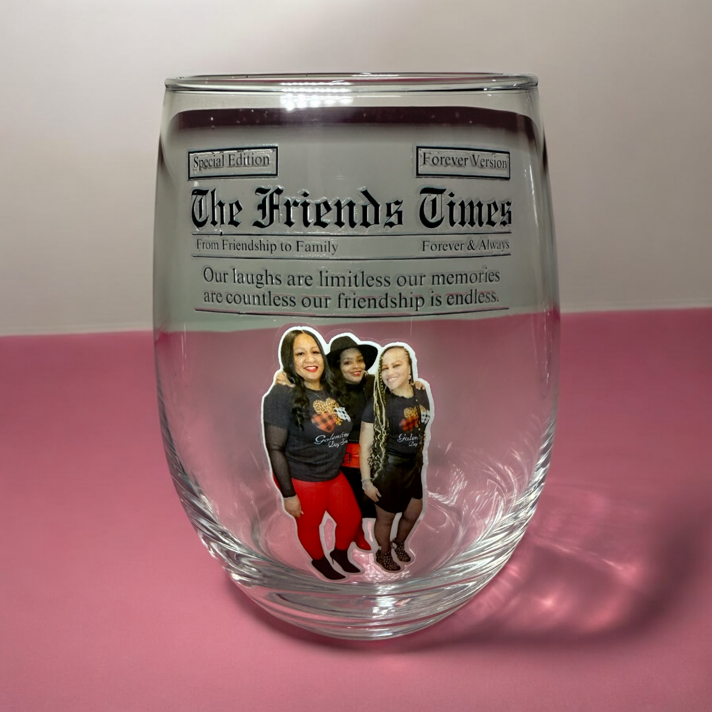 Customized Wine Glass