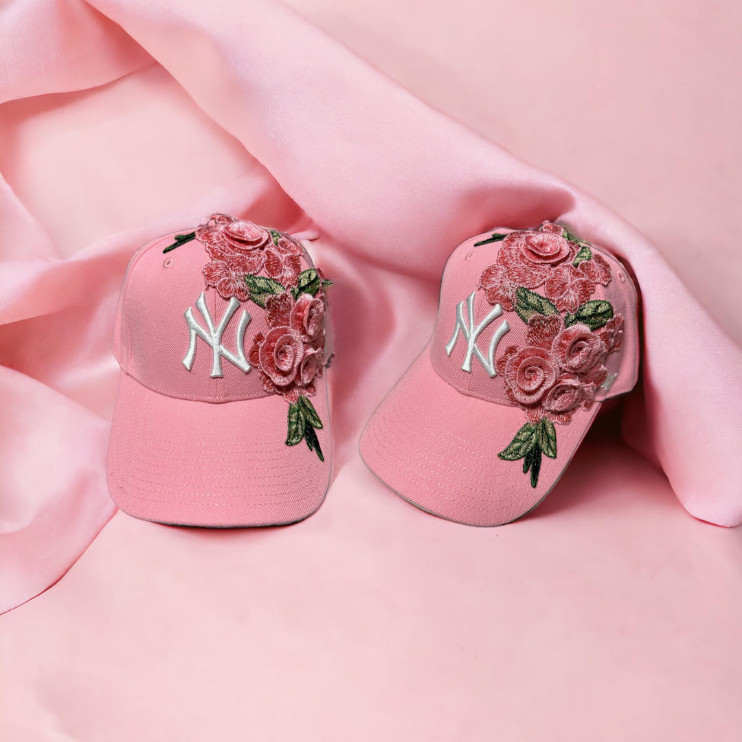 Drose Cap Rose Pink Fitted Cap – Francoise & Company