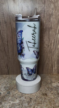 Load and play video in Gallery viewer, &quot;The Franny Cup&quot; Customized 40oz Stainless Steel Tumbler (w/handle)
