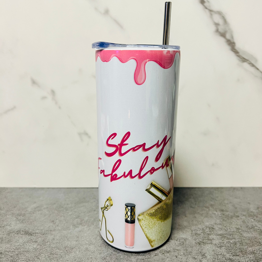 Stay Fabulous Stainless Steel Tumbler