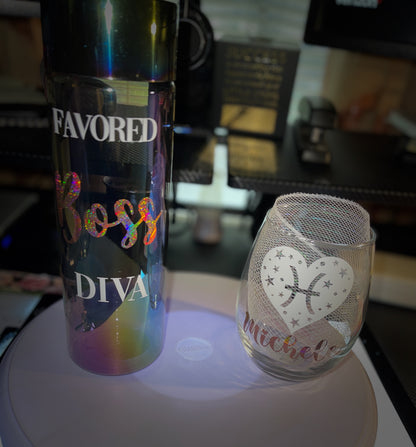 Customized Wine Glass